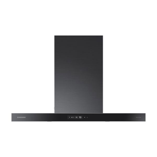 Almo 36-in. Bespoke Smart Wall Mount Range Hood with LCD Display in Clean Deep Charcoal - NK36CB700W33AA