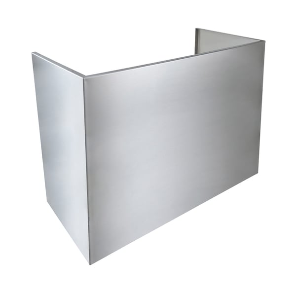 Almo EPD61 Series Range Hood Optional Standard Depth Stainless Steel Flue Cover - AEEPD18SS