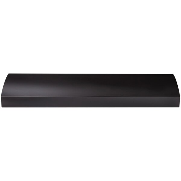 Almo Broan UC 325 CFM LED Black 4-Way Convertible Range Hood - BXT130BL