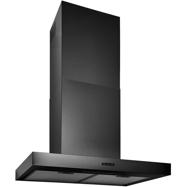 Almo Elite EW43 Series 30-Inch Convertible T-Style Chimney Range Hood - EW4330BLS