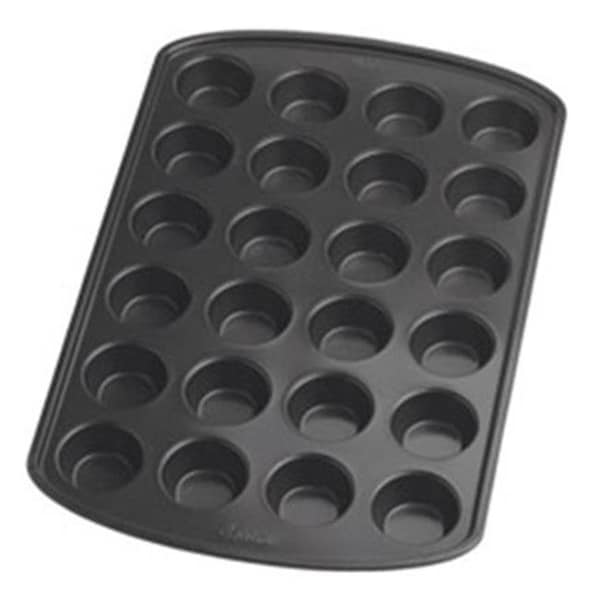 Wilton Wilton 2105-6819 Perfect Results Heavy Weight Non-Stick Mini Muffin Pan - 24 Cup - W6819