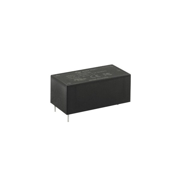 Cui Inc AC to DC Power Supply, 85 to 264V AC, 5V DC, 10.2W, 2A, PCB - PSK-10B-S5