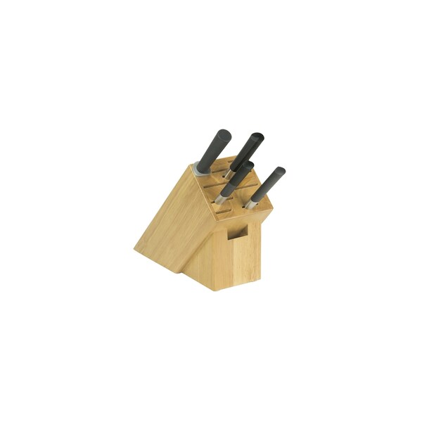 Kershaw Knives 2021 Kershaw Wasabi 5 Pc. Block Set: Paring 4In, Utility 6In, Chef'S 8I - KER-WBS0500