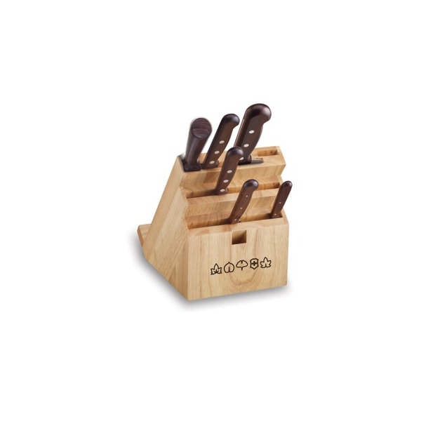 Swiss Army Brands 2019 Victorinox Kitchen Block Set 7 Pc Rosewood Daniel Humm - VIC-46251