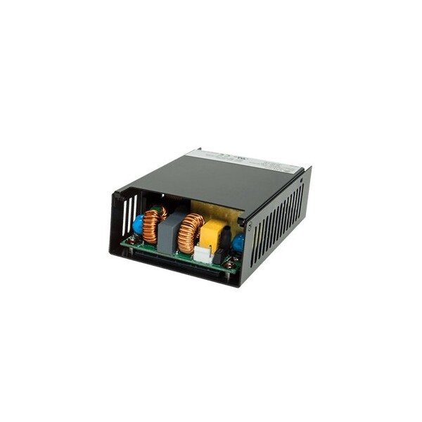 Cui Inc AC to DC Power Supply, 90 to 264V AC, 24V DC, 355W, 14.8A, Chassis - VBM-360-24-CNF