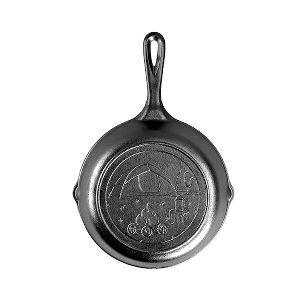 Lodge Cast Iron Lodge Wanderlust Cast Iron Skillet 8 in. Black - L5SKWND