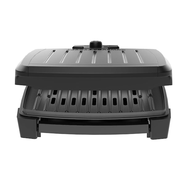 Black & Decker George Foreman Submersible Black Plastic Nonstick Surface Indoor Grill 75 in. - GRECV075B
