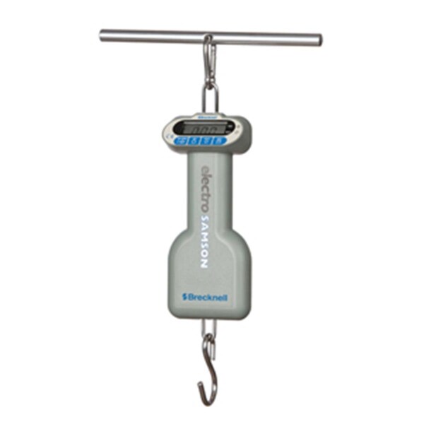Salter Brecknell SalterBrecknell SA3N253 ElectroSamson Digital Hand-Held Hanging Scale; Multicolor - Salter-Brecknell-SA3N253