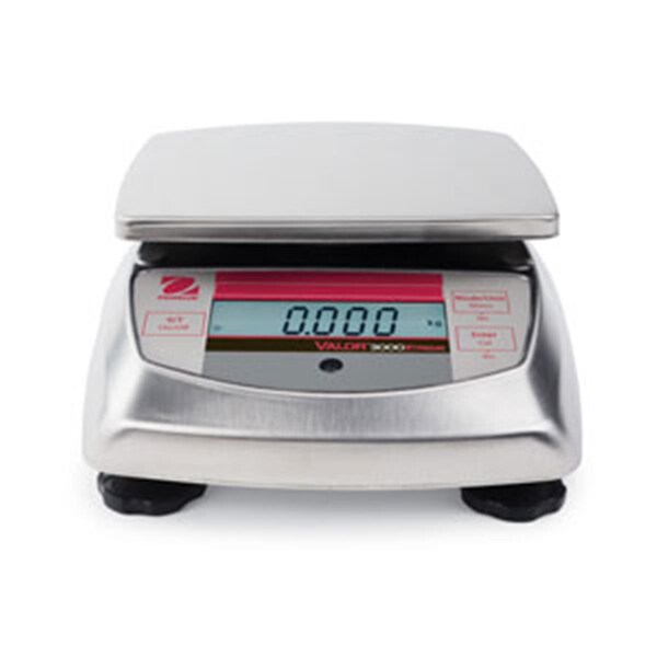 Ohaus V31XW301 Valor 3000 Extreme Compact Washdown Precision Scale - Ohaus-V31XW301
