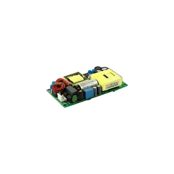 Cui Inc AC to DC Power Supply, 80 to 264V AC, 24V DC, 180W, 7.5A, Chassis - VMS-180-24