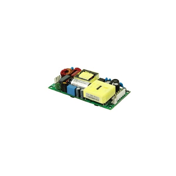 Cui Inc AC to DC Power Supply, 80 to 264V AC, 24V DC, 180W, 7.5A, Chassis - VMS-180-24