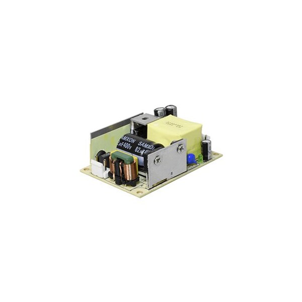 Cui Inc AC to DC Power Supply, 85 to 264V AC, 24V DC, 65W, 2.71A, Chassis - VOF-65C-S24