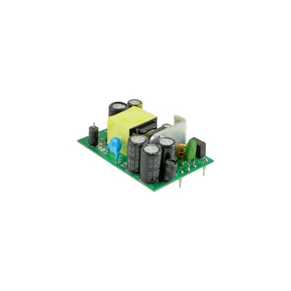 Cui Inc AC to DC Power Supply, 85 to 264V AC, 12V DC, 19.2W, 1.6A, PCB - VOF-20B-S12