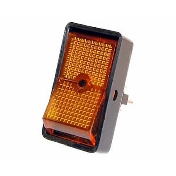 La Mejor Conexión Azul Iluminada Jumbo Rocker 16A 12V S.P.S.T - JTT2906F
