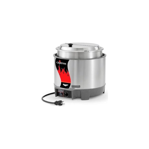 Vollrath Co VollrathÂ CayenneÂ Round Heat 'N Serve - 11 Qt. Unit W/ Package - 72009