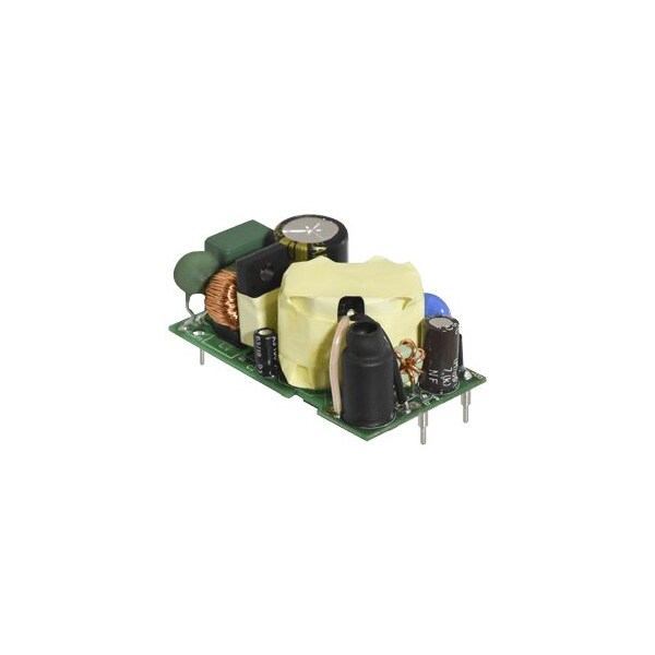 Cui Inc AC to DC Power Supply, 90 to 264V AC, 48V DC, 25W, 0.52A, PCB - VOF-S25B-48