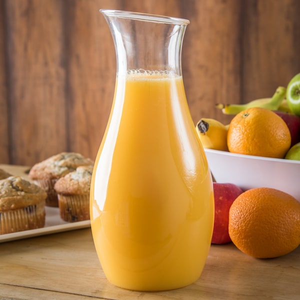 Carlisle Foodservice Carafe, 1.5 Liter, Clr, PK12 - 7090307