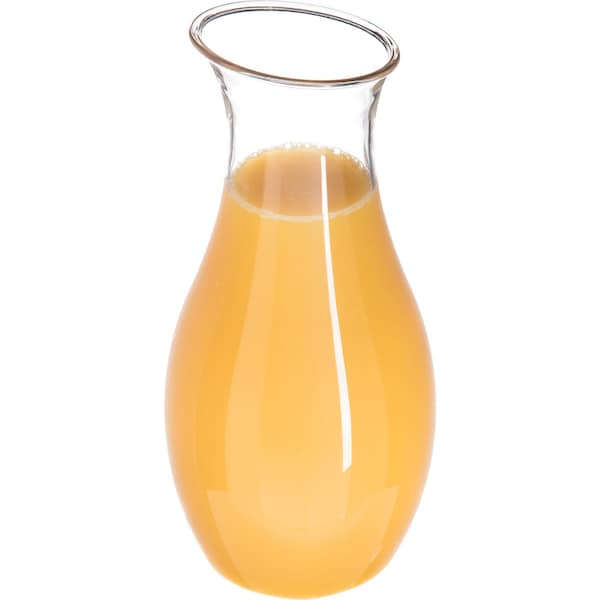 Carlisle Foodservice Carafe, 1.5 Liter, Clr, PK12 - 7090307
