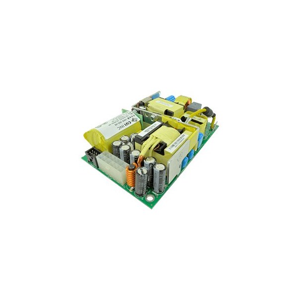 Cui Inc AC to DC Power Supply, 90 to 264V AC, 48V DC, 365W, 7.6A, Chassis - VMS-365-48