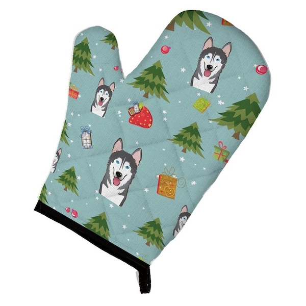Carolines Treasures Christmas Alaskan Malamute Oven Mitt - BB5007OVMT