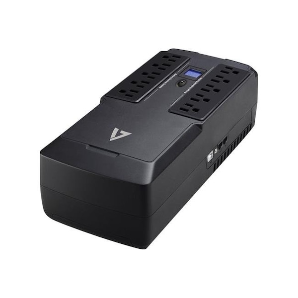 V7 Ups UPS System, 750VA, In: 120V AC - UPS1DT750-1N