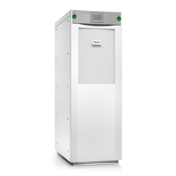 Apc UPS System, 30kVA, Built-in Static Bypass, Out: 480V In: 480V - GVSUPS30K0B4GS