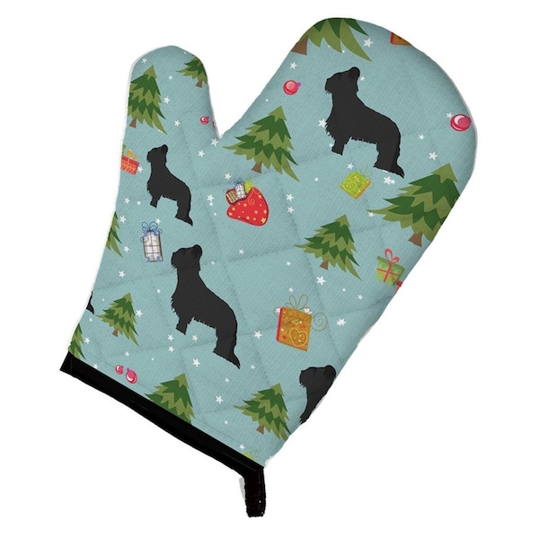 Carolines Treasures Christmas Briard Oven Mitt - BB4850OVMT