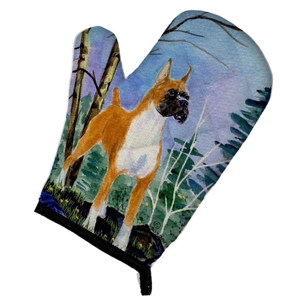Carolines Treasures Boxer Oven Mitt - SS8650OVMT