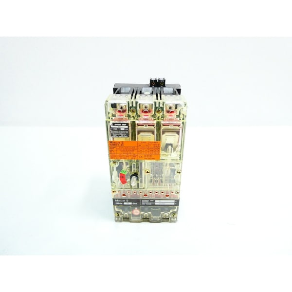 Moeller Molded Case Circuit Breaker, 60A, 3 Pole, 600V AC - NZMH6-63/ZM6A-60-NA