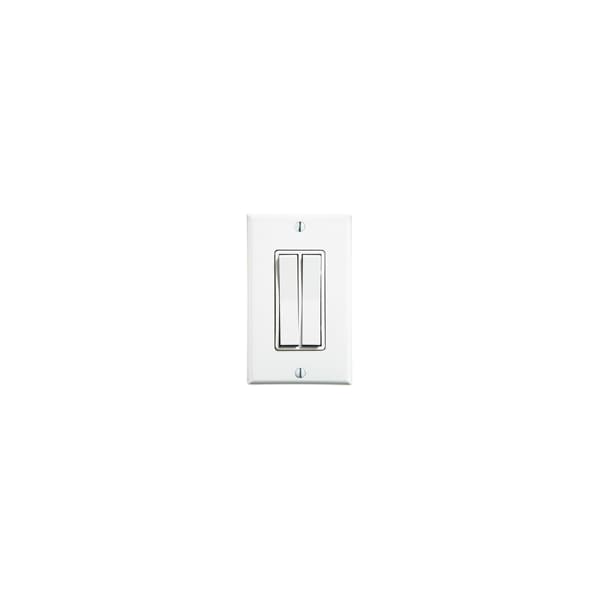 Transmisores o receptores RF de Leviton IV inalámbricos con control remoto DEC SW dual 902MHz - WSS0S-D9I.