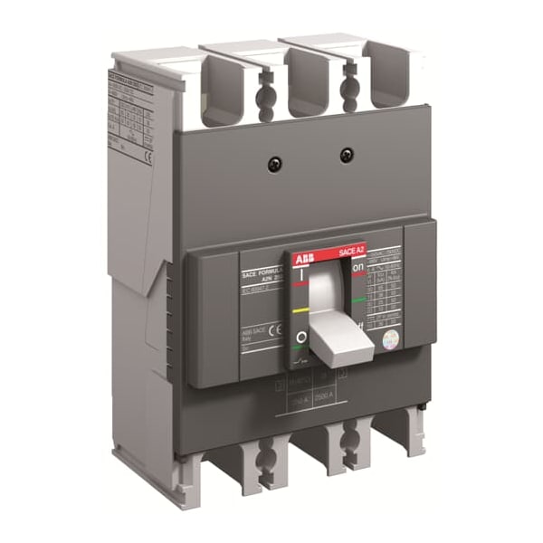 Abb Circuit Breaker, A2A Series, 125A, 3 Pole, 240V AC, 10kA - A2A125TW