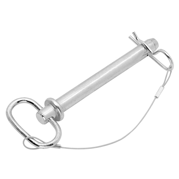 Fulton Fulton 500334 5/8" x 4.5" Replacement Pivot Pin with Lanyard for 3" x 3" Hinge Kit - 500334