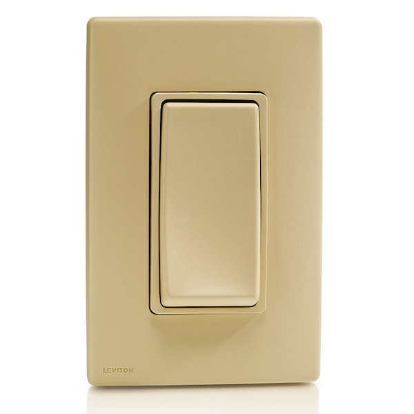Interruptor de palanca Leviton RENU 15A 3V WHISPERING WHEAT - RE153-WG
