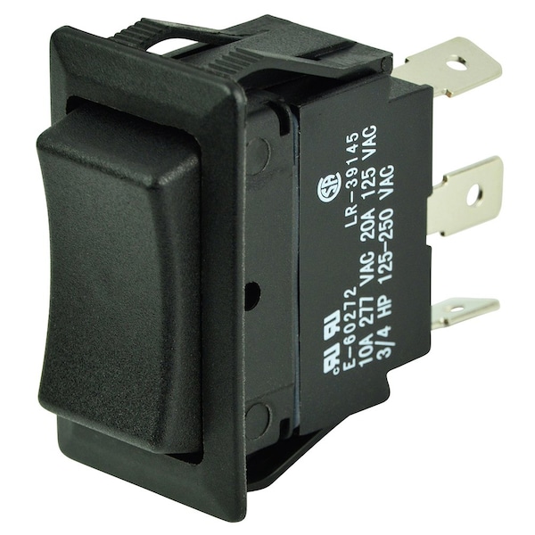 Interruptor basculante SPDT de BEP Marine - 12V/24V - ENCENDIDO/APAGADO/ENCENDIDO - 1001710