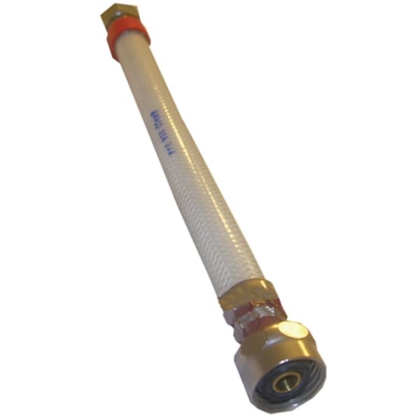 Larsen Supply Co .5 in. x .5 in. IPS x 16 in. Plastic Supply Flex Hose Connector - 152581