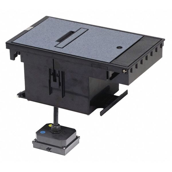 Wiremold Box Cover Assy, Outdoor, GY, L630R Recep - XB814CL630GY
