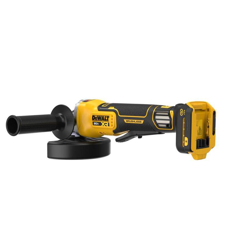 DEWALT Amoladora Angular Inalámbrica de 20V XR 4-1/2 a 5 pulgadas con Velocidad Variable (Herramienta Solamente) - DCG410VSB