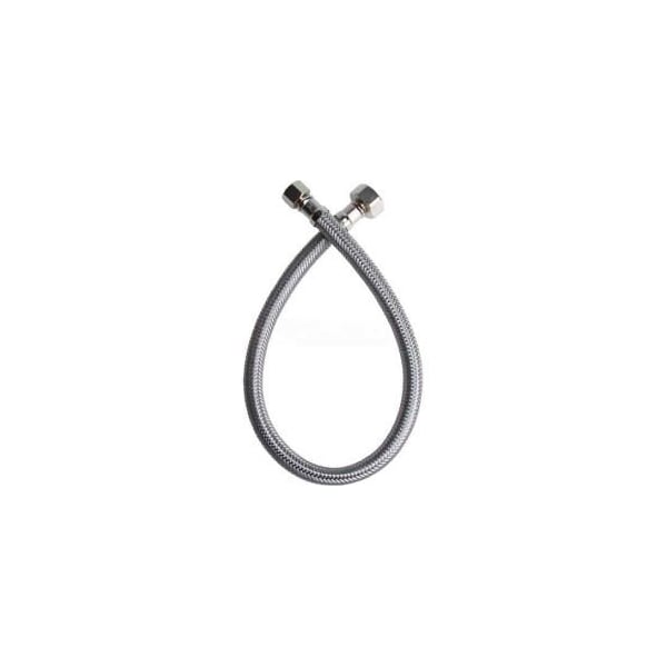 Fluidmaster Fluidmaster B1F20 Faucet Supply 3/8 In. Compression X 1/2 In. Compression X 20 In. - Braided SS - B1F20