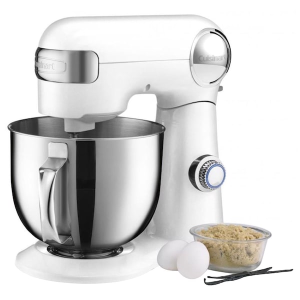 Cuisinart Precision Master White 5.5 qt 12 speed Stand Mixer - SM-50