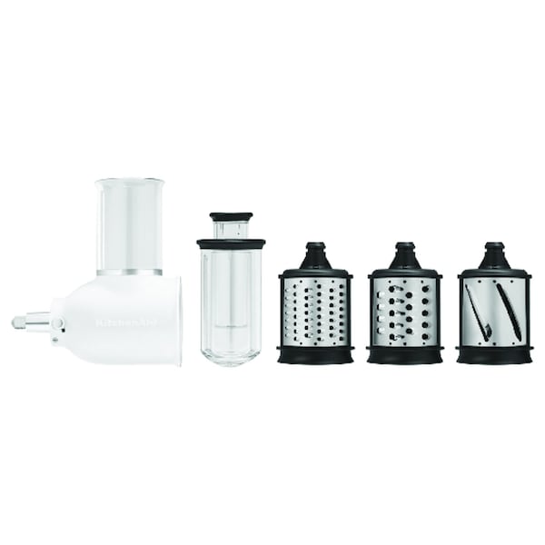 Kitchenaid Metal/Plastic 5 Piece Slicer Shredder Stand Mixer Attachment - KSMVSA