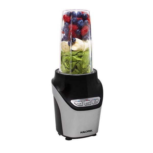 Kalorik Black/Silver Plastic Nutrition Blender Set 3 speed - NBL 43216 BK