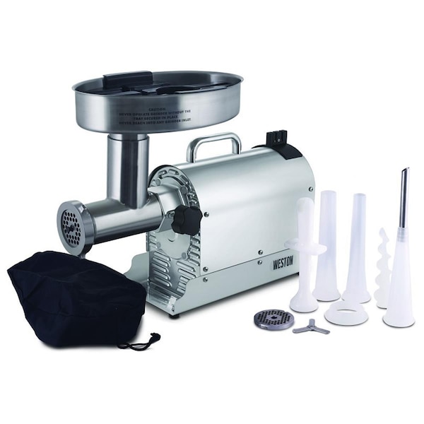 Weston Pragotrade WestonPragotrade Pro Series No.12 Electric Meat Grinder - 10-1201-W