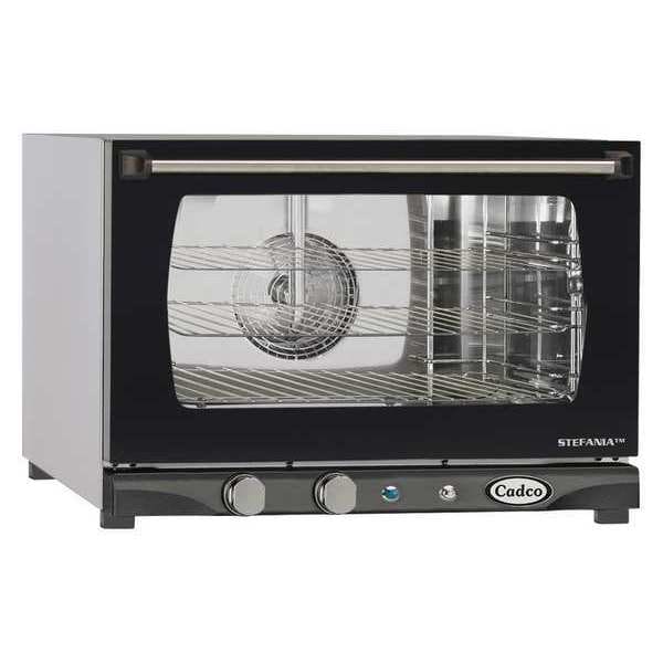 Cadco 1.75cu Half Size Manual Convection Oven - XAF-113