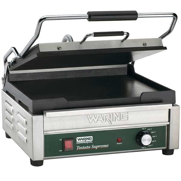 Waring Commercial Flat Plates Toasting Grill, 120V, 1800 Watts - WFG250