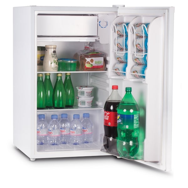 Commercial Cool 3.2 Cu. Ft. Refrigerator, Freezer, White - CCR32W