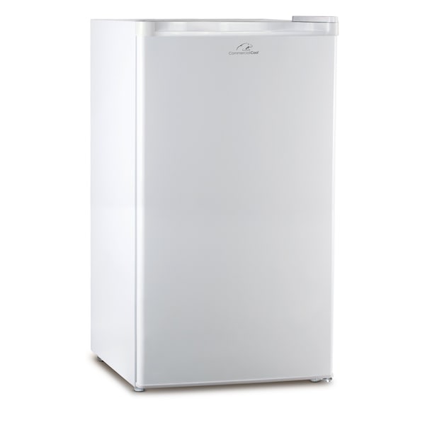 Commercial Cool 3.2 Cu. Ft. Refrigerator, Freezer, White - CCR32W