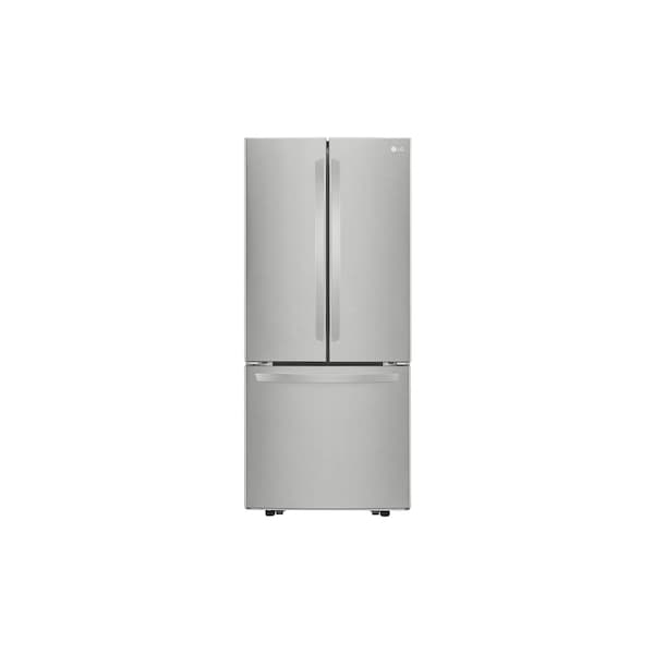 Almo 21.8 cu. ft. French Door Bottom-Freezer Refrigerator in Stainless Steel, Multi-Air Flow Cooling - LFCS22520S