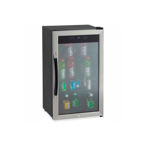 Avanti Avanti Beverage Center, 18.8"W x 19-1/2"D x 33.8"H, Black/Stainless Steel - AVABCA306SSIS