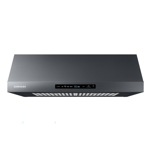 Almo 30-in. Bluetooth and Wi-Fi Enabled Under Cabinet Range Hood in Black Stainless Steel - NK30N7000UG