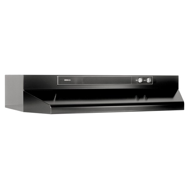 Almo 24-Inch Under Cabinet Range Hood with 220 CFM in Black - 462423